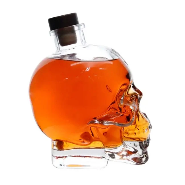 Skull Vodka Bottle
